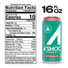 Load image into Gallery viewer, A SHOC Energy Drink, Watermelon, 16oz (Pack of 12)