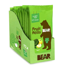 Load image into Gallery viewer, BEAR Real Fruit Snack Rolls, Apple, 0.7oz (Pack of 12)