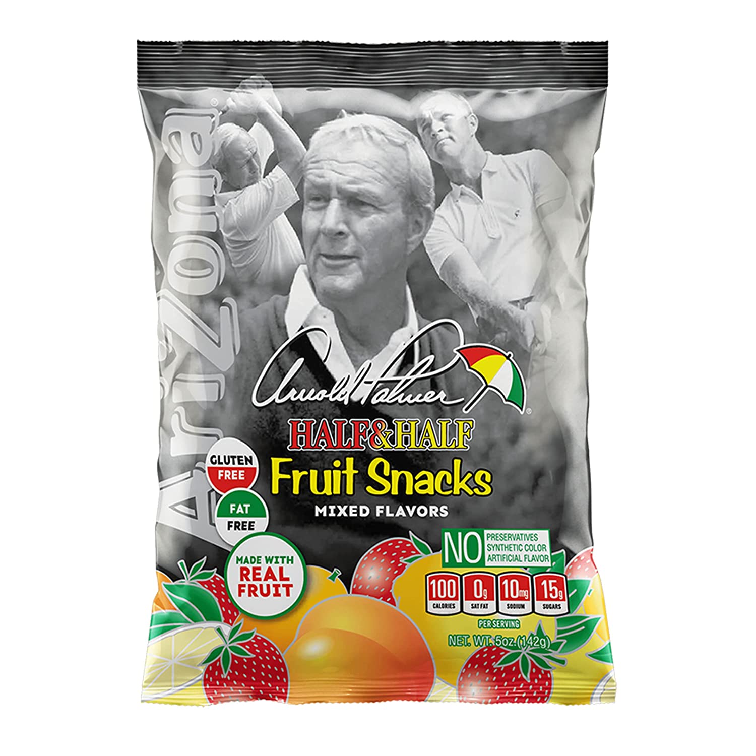 Arizona Fruit Snacks, Arnold Palmer Half & Half, 5oz (Pack of 12