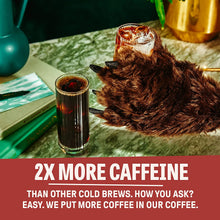 Load image into Gallery viewer, Wandering Bear Cold Brew Coffee, Mocha, 32oz - Multi-Pack