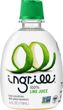 Load image into Gallery viewer, Ingrilli 100% Lime Juice (from concentrate), 4 Fl Oz - Multi Pack