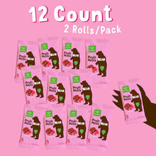 Load image into Gallery viewer, BEAR Real Fruit Snack Rolls, Raspberry, 0.7oz (Pack of 12)