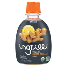 Load image into Gallery viewer, Ingrilli Organic Ginger Squeeze Blend, 4 Fl Oz - Multi Pack