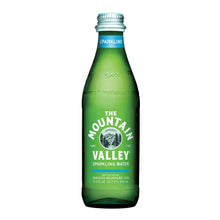 Load image into Gallery viewer, The Mountain Valley Sparkling Spring Water, 333ml (11.3oz) (Pack of 24)