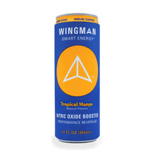 Load image into Gallery viewer, Wingman Smart Energy Drink, Tropical Mango, 12oz (Pack of 12)