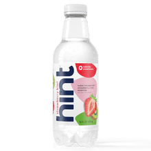 Load image into Gallery viewer, Hint Premium Strawberry Kiwi Unsweetened Essence Water 16 oz Plastic Bottles (12 Pack) - Oasis Snacks