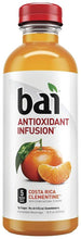 Load image into Gallery viewer, Bai Flavored Water, Costa Rica Clementine, Antioxidant Infused Drinks, 18 fl oz (Pack of 12) - Oasis Snacks