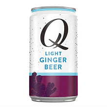 Load image into Gallery viewer, Q Mixers Light Ginger Beer Cocktail Mixer, 7.5oz (Pack of 24) - Oasis Snacks