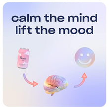 Load image into Gallery viewer, Recess Mood Magnesium Supplement Sparkling Water, Strawberry Rose, 12oz (Pack of 12) - Oasis Snacks