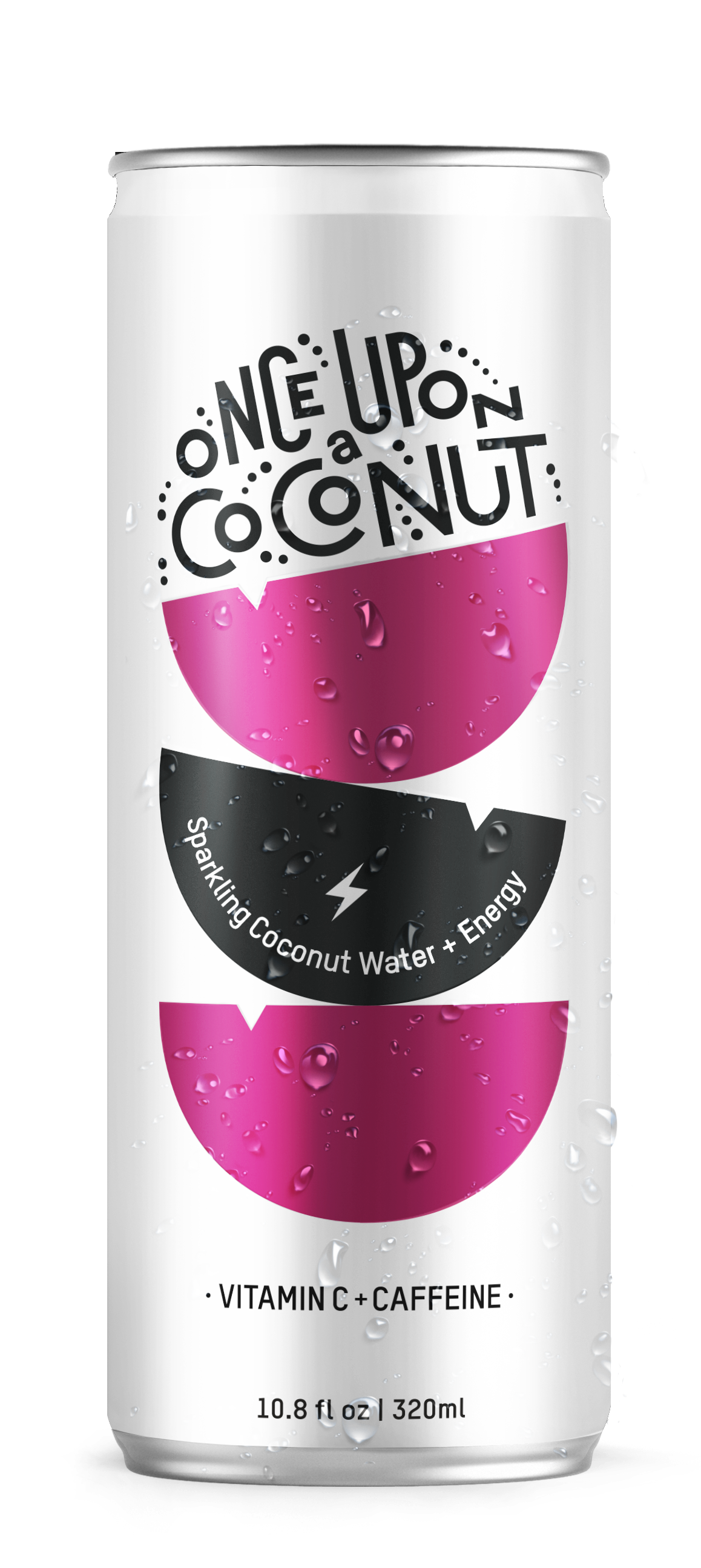Once Upon a Coconut Sparkling Coconut Water + Caffeine, 10.8oz (Pack o Oasis Snacks