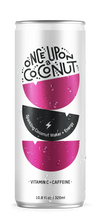 Load image into Gallery viewer, Once Upon a Coconut Sparkling Coconut Water + Caffeine, 10.8oz (Pack of 12)