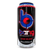 Load image into Gallery viewer, BANG Energy Drink, Star Blast, 16oz Cans (Pack of 12) - Oasis Snacks