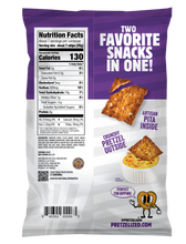 Load image into Gallery viewer, PRETZELIZED Pretzel Pita Chips, Everything Flavored, 7oz Bag - Multi-Pack
