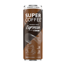 Load image into Gallery viewer, Super Coffee Espresso, Espresso &amp; Cream, 11oz (Pack of 12)
