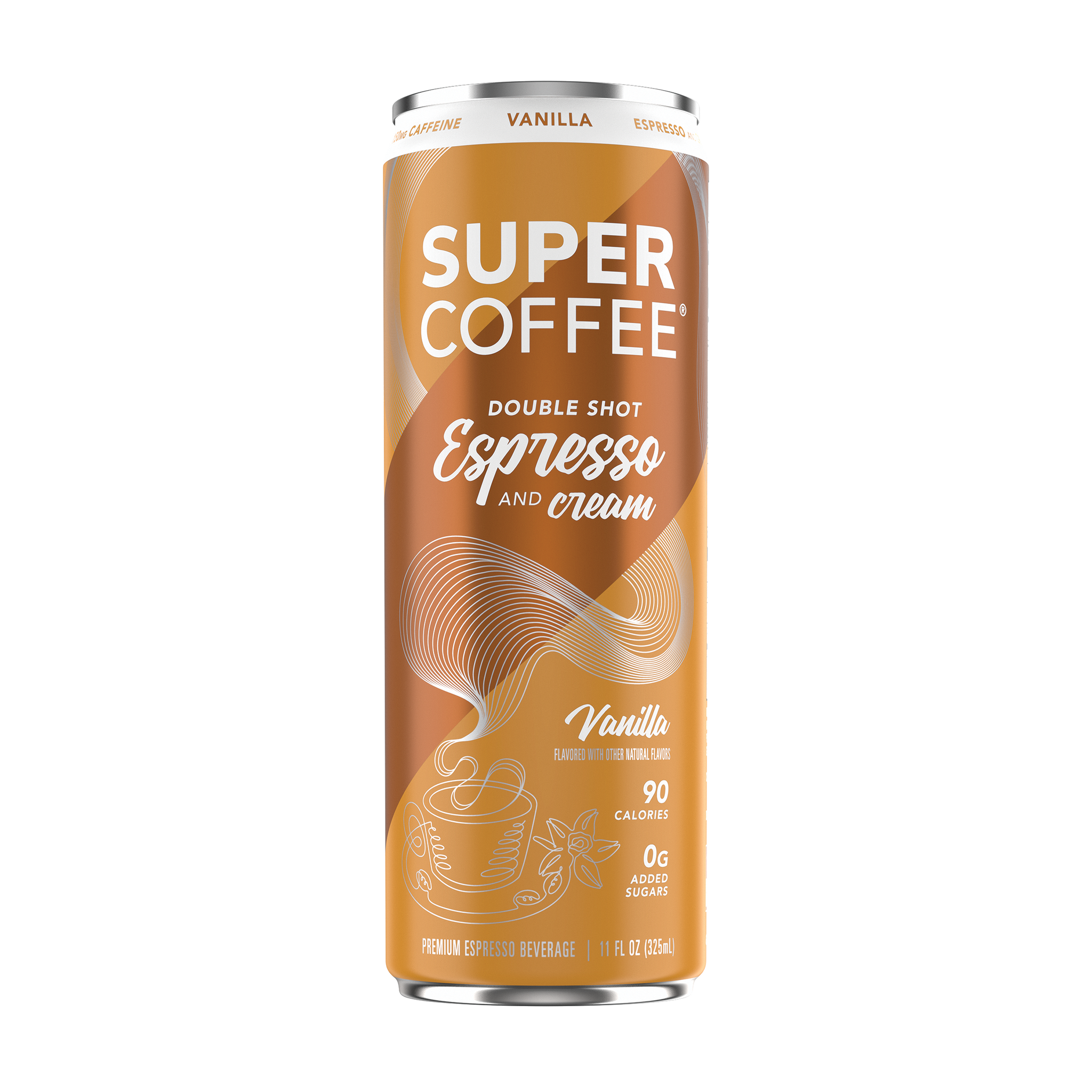 Super Coffee Espresso, Vanilla, 11oz (Pack of 12) – Oasis Snacks