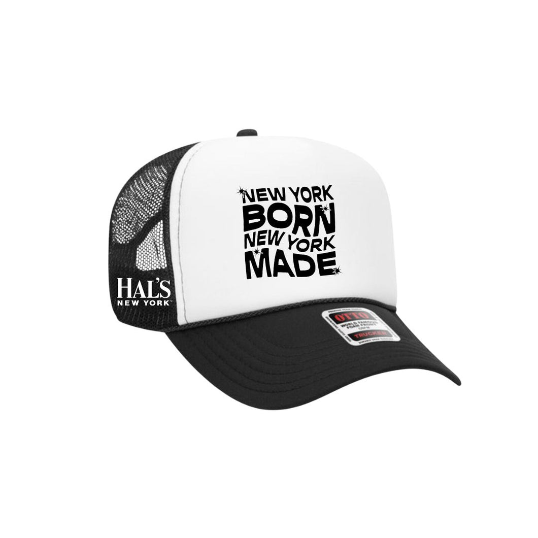 Hal's New York Trucker Hat - New York Born, New York Made