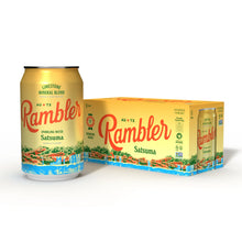 Load image into Gallery viewer, Rambler Sparkling Water, Satsuma, 12oz (Pack of 8)
