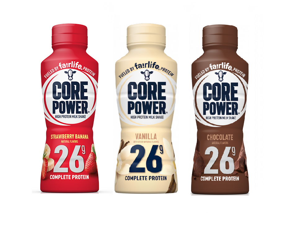 Core Power High Protein, 26g Protein Shake, 3 Flavor Variety Pack, 14 oz (Pack of 12)