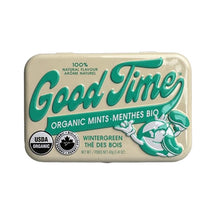Load image into Gallery viewer, Good Time Organic Mints, Wintergreen, 1.41 oz (Pack of 6)
