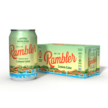 Load image into Gallery viewer, Rambler Sparkling Water, Lemon Lime, 12oz (Pack of 8)
