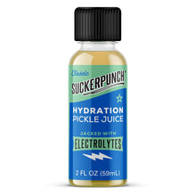 Load image into Gallery viewer, SuckerPunch Electrolyte Pickle Juice Shot, Classic Dill, 2oz (Pack of 12)
