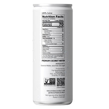 Load image into Gallery viewer, Once Upon a Coconut 100% Pure Coconut Water, 10.8oz (Pack of 12)
