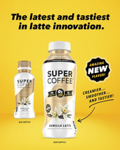 Load image into Gallery viewer, Super Coffee, Vanilla Latte, 12oz (Pack of 12)
