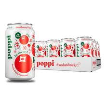 Load image into Gallery viewer, Poppi Prebiotic Soda, Cranberry Fizz, 12oz (Pack of 12)

