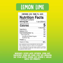 Load image into Gallery viewer, Cove Soda Probiotic Soft Drink, Lemon Lime, 12oz (Pack of 12)
