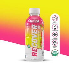 Load image into Gallery viewer, RECOVER 180 Organic Hydration Sports Drink, Strawberry Banana, 16.9oz (Pack of 12)
