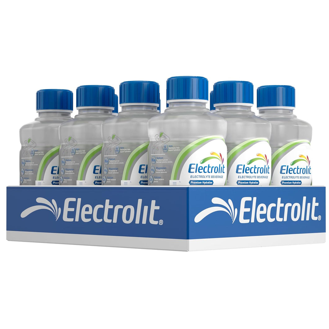 Electrolit Electrolyte Hydration Beverage, Coconut, 21oz (Pack of 12)