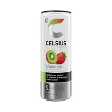 Load image into Gallery viewer, CELSIUS Sparkling Energy Drink, Kiwi Strawberry, 12oz (Pack of 12)
