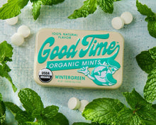 Load image into Gallery viewer, Good Time Organic Mints, Wintergreen, 1.41 oz (Pack of 6)
