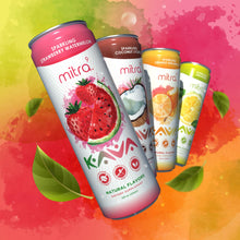 Load image into Gallery viewer, MITRA9 Sparkling Kava Beverage, 4 Flavor Variety, 12oz (Pack of 12)
