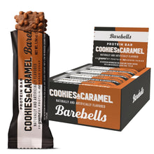 Load image into Gallery viewer, Barebells 20g Protein Bars, Cookies &amp; Caramel, 1.94oz (Pack of 12)
