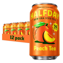 Load image into Gallery viewer, HALFDAY Prebiotic Tea, Peach, 12oz (Pack of 12)
