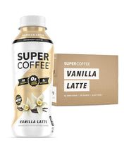 Load image into Gallery viewer, Super Coffee, Vanilla Latte, 12oz (Pack of 12)
