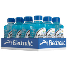 Load image into Gallery viewer, Electrolit ZERO Electrolyte Hydration Beverage, Blue Raspberry, 21oz (Pack of 12)
