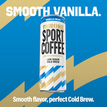 Load image into Gallery viewer, Throne Sport Cold Brew Coffee, Vanilla Bean, 11oz (Pack of 12)
