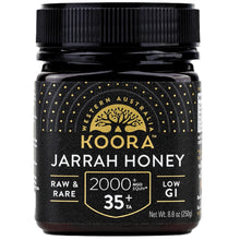 Load image into Gallery viewer, KOORA Jarrah Honey Raw &amp; Rare TA 35+, 8.8oz
