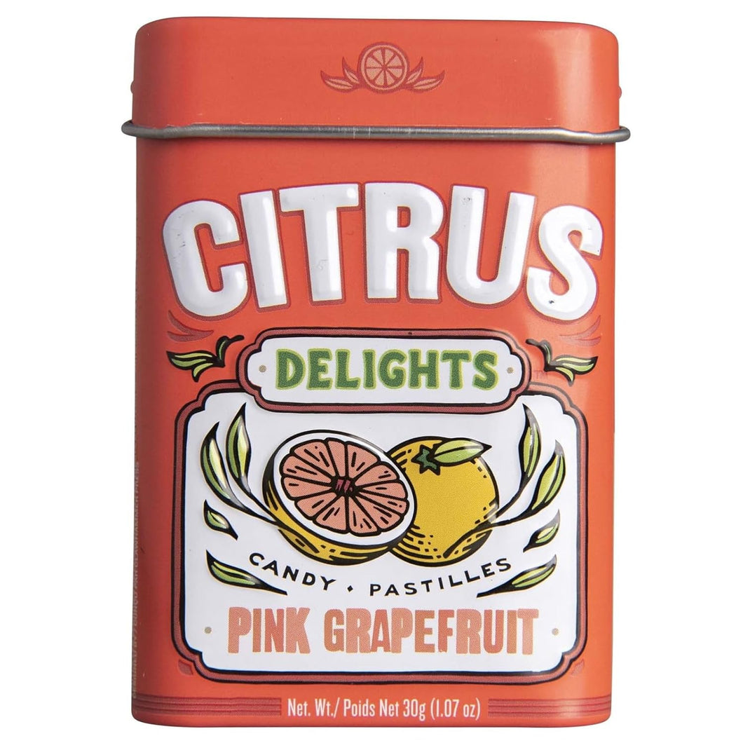 Citrus Delights Candy, Pink Grapefruit, 1.07oz (Pack of 12)