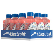 Load image into Gallery viewer, Electrolit ZERO Electrolyte Hydration Beverage, Strawberry Banana, 21oz (Pack of 12)
