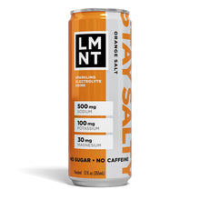 Load image into Gallery viewer, LMNT Sparkling Electrolyte Drink, Orange Salt, 12oz (Pack of 12)
