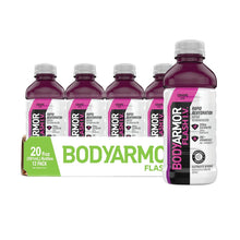 Load image into Gallery viewer, BodyArmor Flash I.V. Rapid Rehydration Electrolyte Beverage, Grape, 20oz (Pack of 12)
