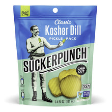 Load image into Gallery viewer, SuckerPunch Gourmet Dill Pickles, Classic Kosher Dill, 3.4oz (Pack of 12)
