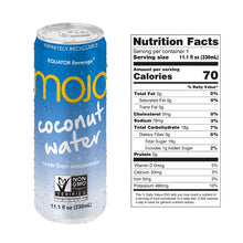 Load image into Gallery viewer, MOJO Coconut Water 11.1 oz (Pack of 12)
