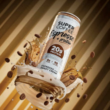 Load image into Gallery viewer, Super Coffee Espresso, Espresso with Sweet Cream, 11oz (Pack of 12)
