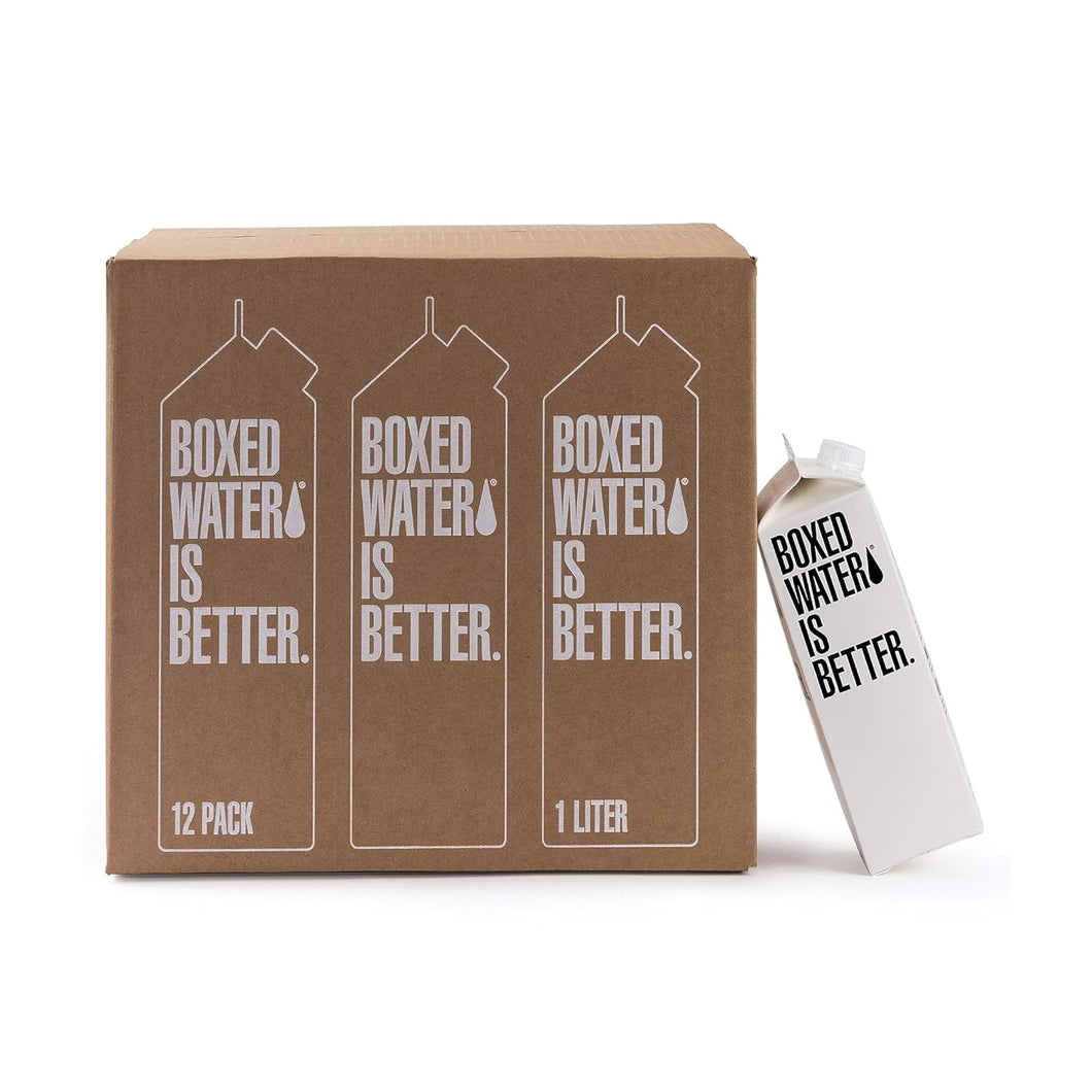 BOXED Water 1 Liter (Pack of 12)