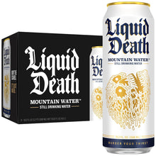 Load image into Gallery viewer, Liquid Death Still Water 19.2oz King Size (Pack of 12)
