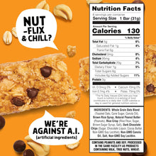 Load image into Gallery viewer, Junkless Chewy Granola Bars, Peanut Butter Chocolate Chip, 1.1 oz (Pack of 4)
